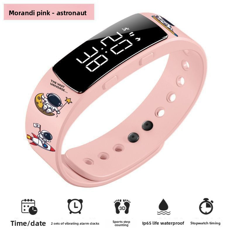 Multifunctional Digital Alarm Watch with Step Counter