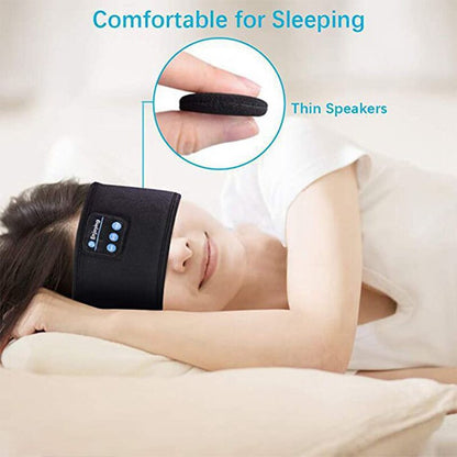 Bluetooth Sports Sleeping Headband with Earphones