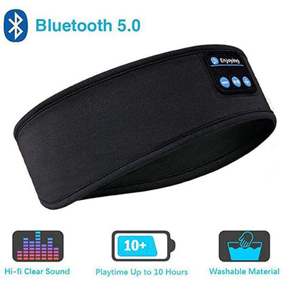 Bluetooth Sports Sleeping Headband with Earphones