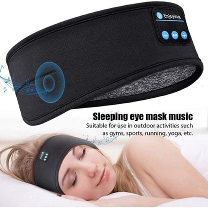 Bluetooth Sports Sleeping Headband with Earphones