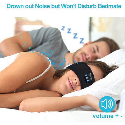 Bluetooth Sports Sleeping Headband with Earphones